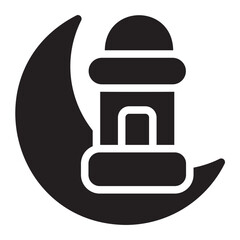 ramadan glyph icon