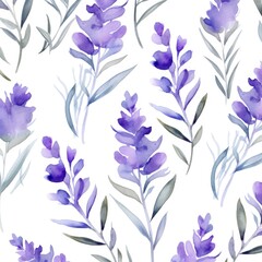 Fototapeta na wymiar Lavender on a white background