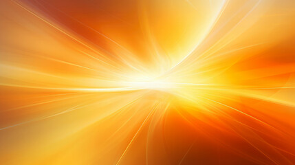 Abstract sparkling orange energy background.