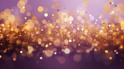 gold and purple abstract