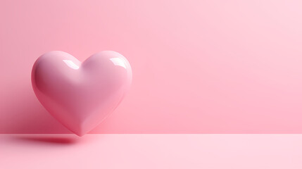 Valentine's Day, love and romance background, background with heart shapes