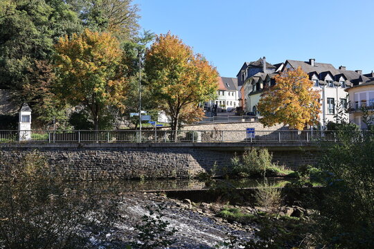 Blick in die Altstadt von Hadamar in Hessen	