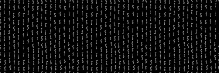 Simple seamless pattern with small dash line. Vector background with abstract geometric element. Modern illustration for print, paper, decor, fabric.