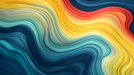 Obraz premium Abstract line art background, technological background