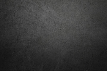 Elegant dark background illustration with vintage distressed grunge texture of dark gray black concrete. - 710387184