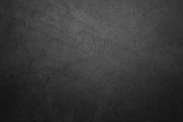 Fotobehang Elegant dark background illustration with vintage distressed grunge texture of dark gray black concrete. © Rodin Anton