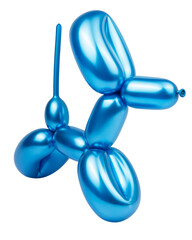  balloon dog model party fun isolated on the white background