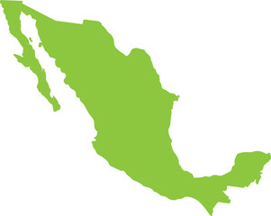 Mexico Map Vector 