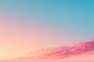 Obraz premium Abstract minimalist pantone inspired color very peri with peach fuzz ambient gradient wallpaper