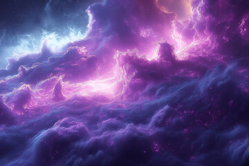Cloudscape background. Colorful dramatically clouds atmosfer
