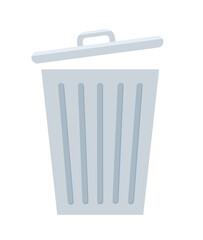 trash can bin illustration