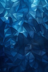Obraz premium Dark blue abstract smooth dynamic background Generative Ai