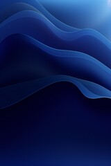 Dark blue abstract smooth dynamic background Generative Ai