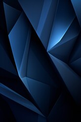 Dark blue abstract smooth dynamic background Generative Ai
