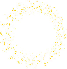 Dividers round frames for decoration illustration on transparent background.
