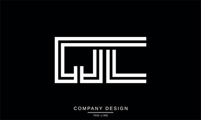CQ, QC, Abstract Letters Logo Monogram