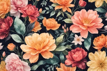 Fototapeten Flowers background © Malik