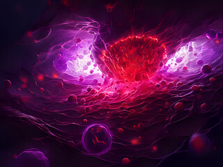 abstrakter lila Plasma Hintergrund