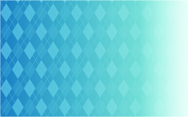 水色のグラーデション背景淡いアーガイル模様