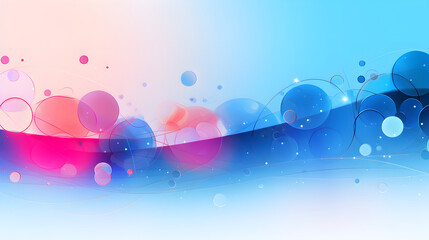 abstract background with bubbles