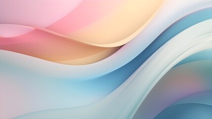 abstract soft pastel gradient wave background