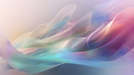 soft abstract background with wave curves
