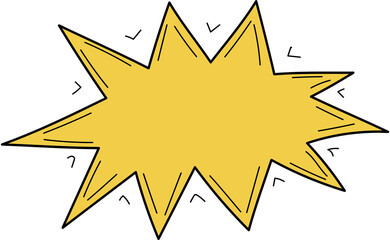 Obraz premium Speech bubbles design illustration on transparent background.