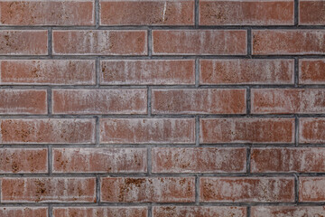 old red brick wall texture background
