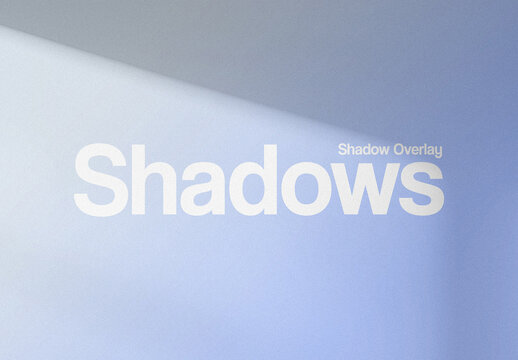 Light Shadow Overlay Mockup
