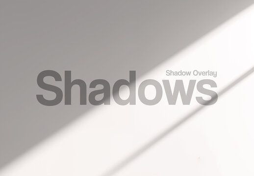 Sun Shadow Overlay Mockup