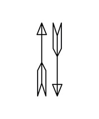 arrow icon, vector best line icon.