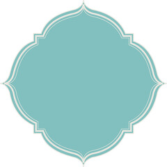 Vintage frames illustration, Transparent background.