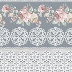 set of elements for design