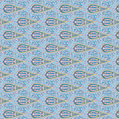 Obraz premium seamless pattern with flowers