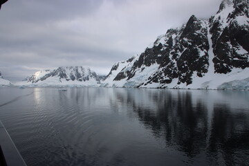 Cruising in the Lemaire Channel, Antarctic Peninsula.