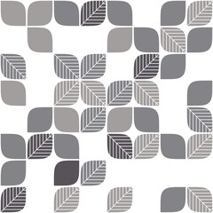 seamless pattern with a hand drawn icons on a white background