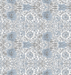 pattern with snowflakes