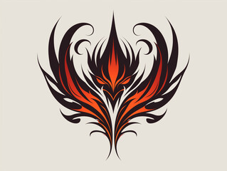 Fototapeta premium Colorful Tatoo graphic