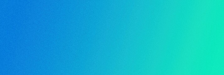 Naklejka premium Azure Dreams: Blue and Light Blue-Green Gradient Abstract Grainy Background Wallpaper, Noise-Infused - Perfect for Stylish Web Banners and Headers