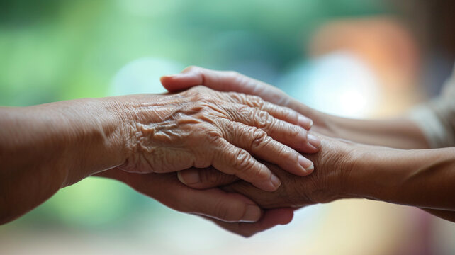 Support for the elderly concept