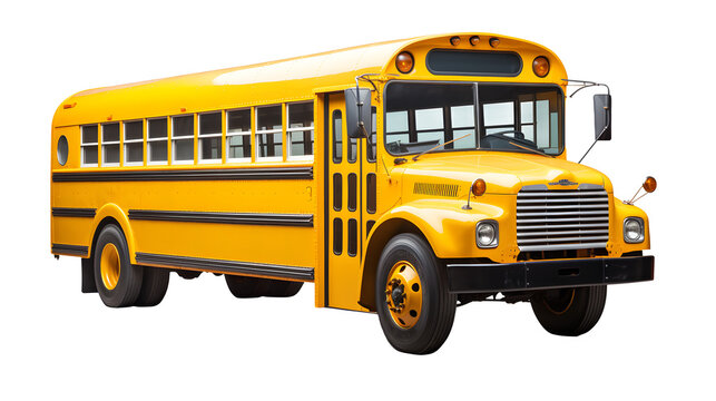 School Bus, PNG, Transparent, No background, Clipart, Graphic, Illustration, Design, Transportation, Education, Yellow bus, School transport, Children, Students, Public transportation, Back to school