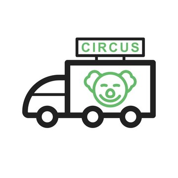 Circus Green & Black Line Icons illustration Suitable for Mobile Apps, Websites, Print, Presentation, Illustration, Templates
 
Features: 
Ready to use for all devices and platforms. 