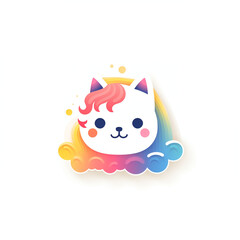 Cute Colorful Logo