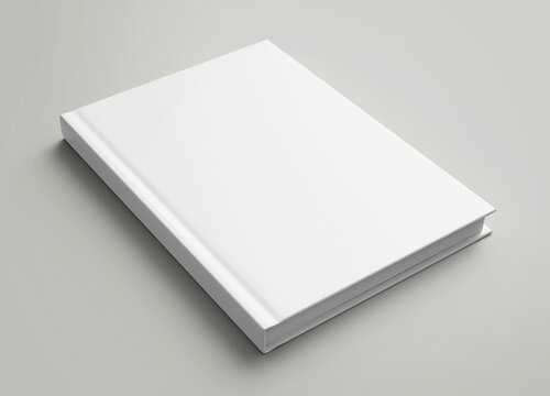 Blank book mockup