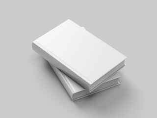 Blank thick book mockup