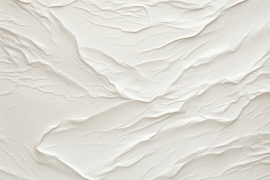 White handmade paper