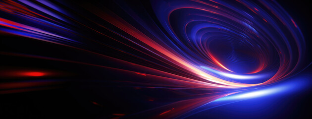 Obraz premium Abstract futuristic dark and colourful forms background