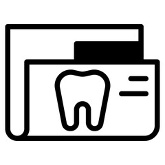 tooth dualtone icon