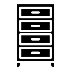 shoes drawer glyph 