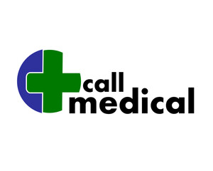 medical center consultation logo design template